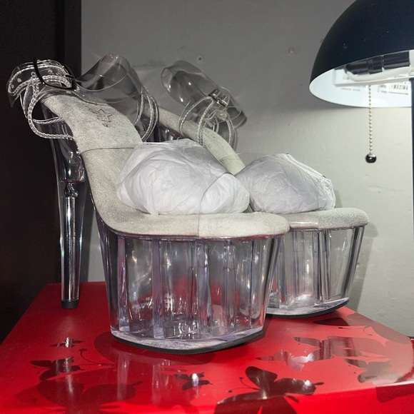 Adore 708 Pleaser Heels - Picture 2 of 5